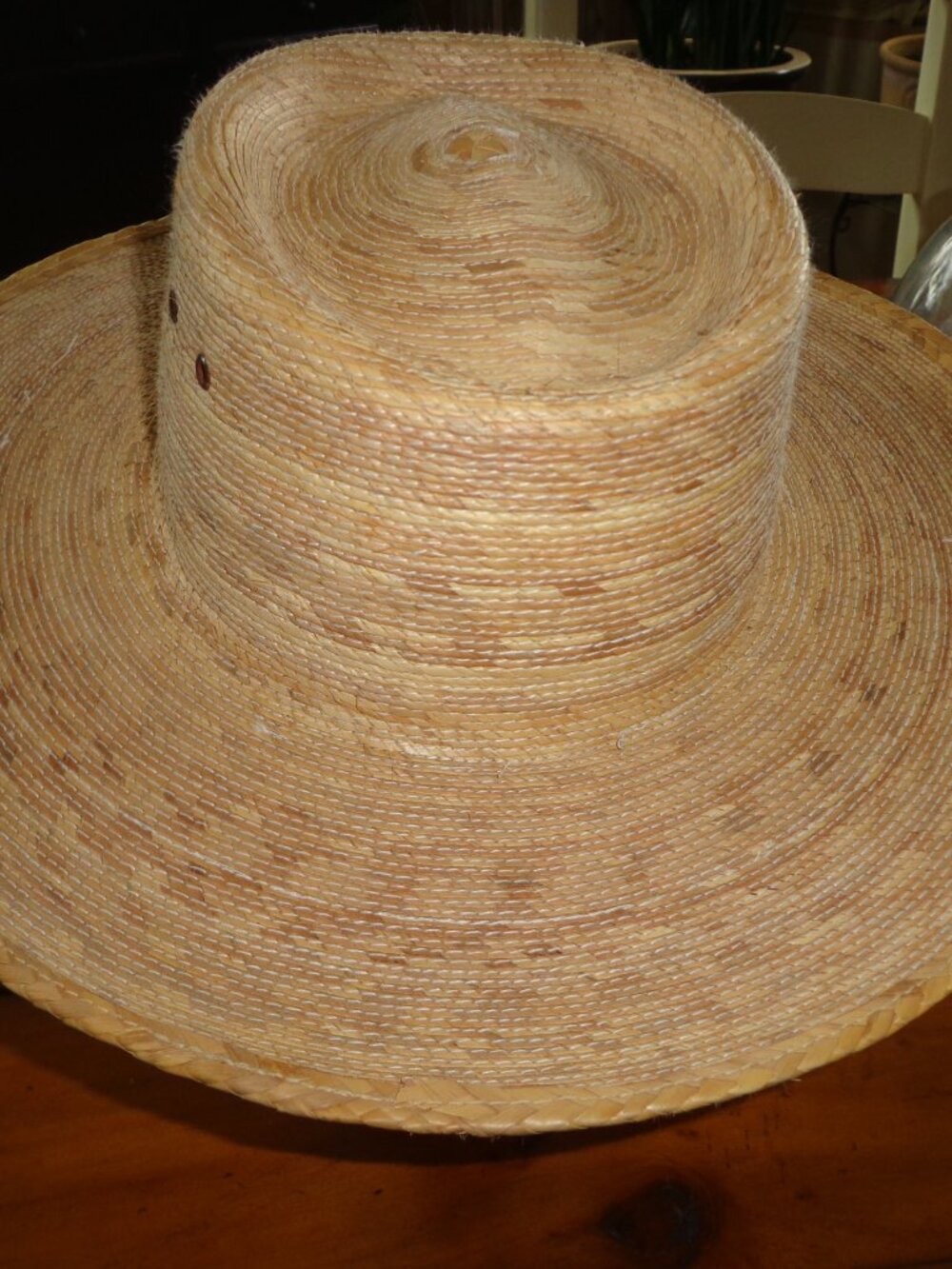 FIRM NEW Terrain Outback Palm Leaf Woven Sun Hat NO OFFERS ACCEPTED!!!! - Picture 8 of 11